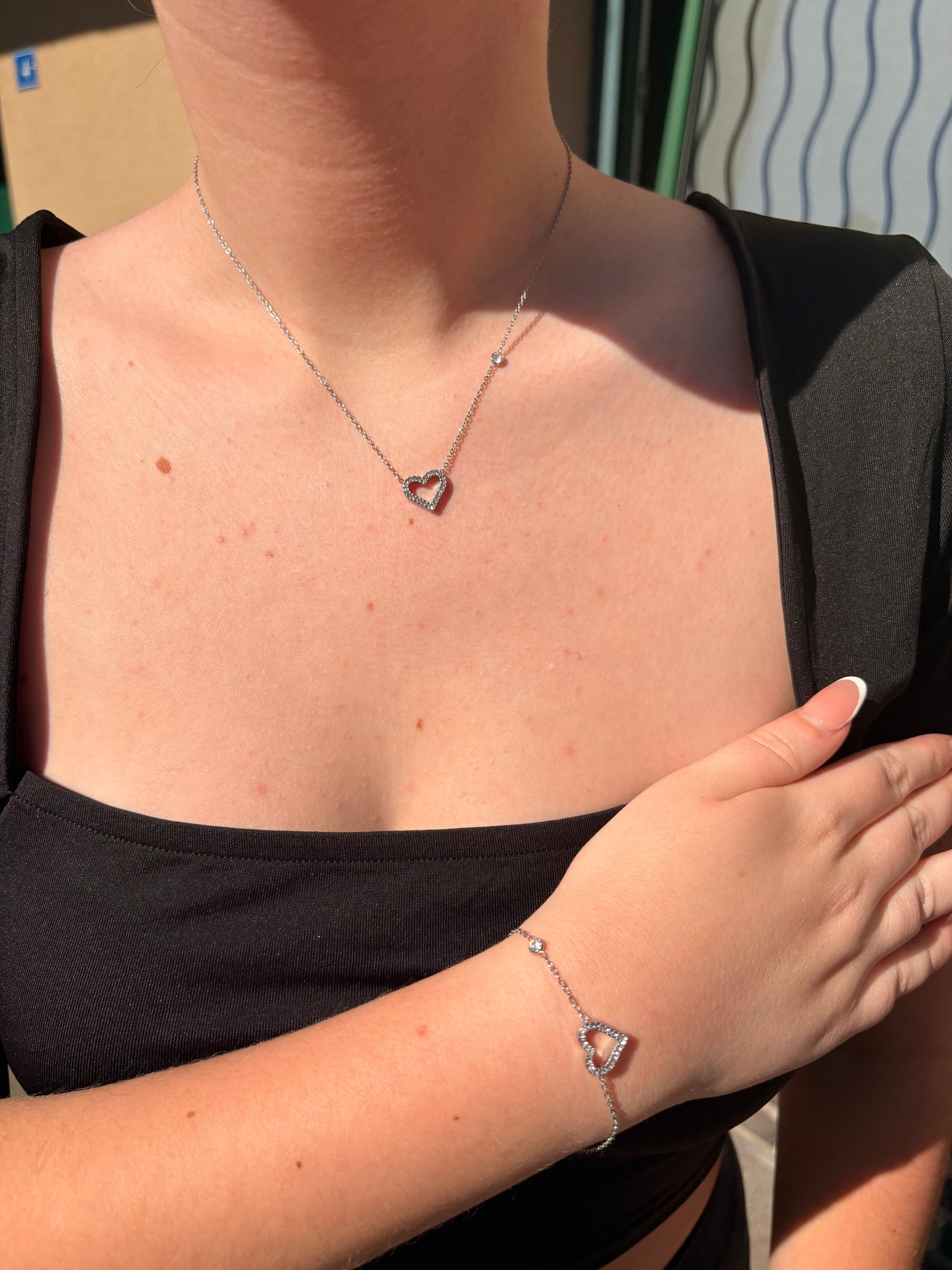 Collier+bracelet