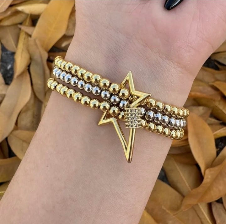 Bracelet avec arrière fermeture en élastique